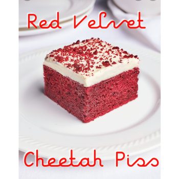 Cheetah Piss x Red Velvet